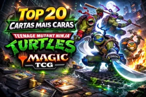 Cartas mais caras Tartarugas ninjas magic