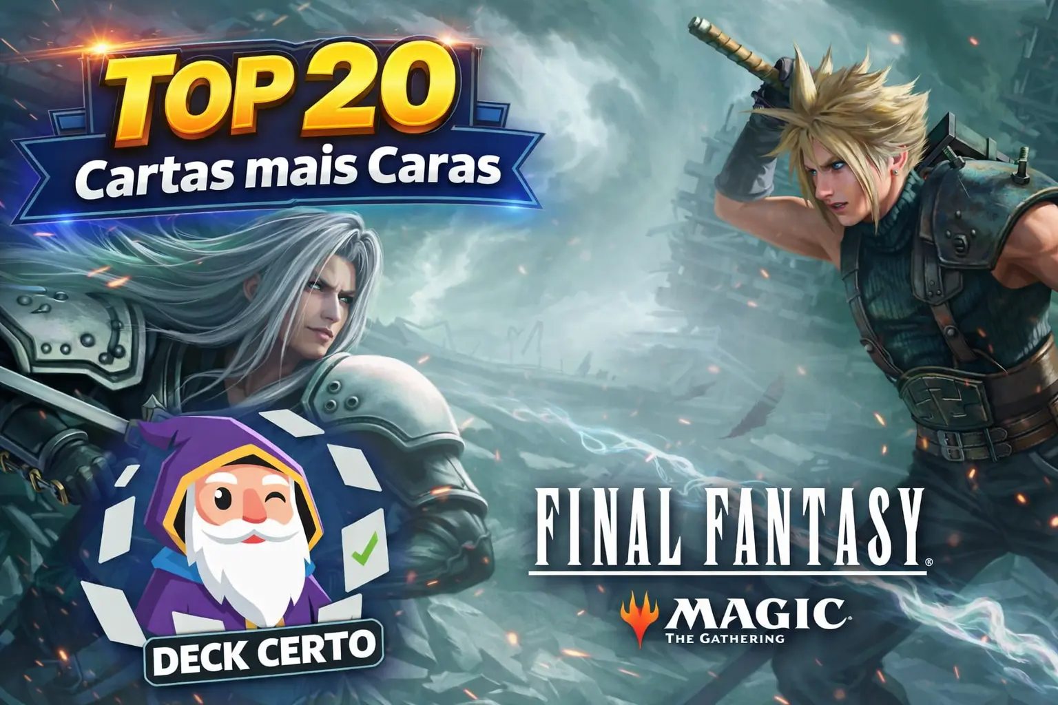 FINAL FANTASY Magic: The Gathering – As cartas mais caras do set Universes Beyond
