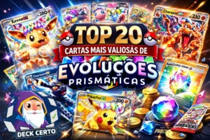 Evoluções Prismáticas Pokémon TCG – As cartas mais caras da coleção
