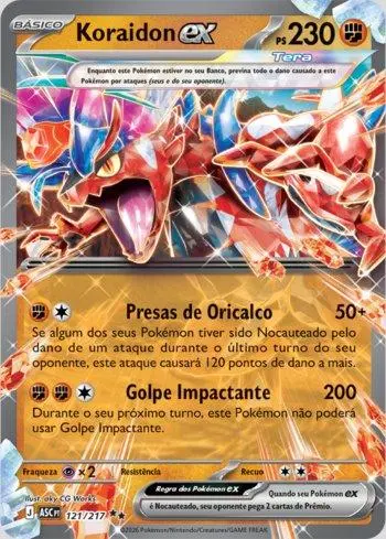 Koraidon Tera EX 121/217