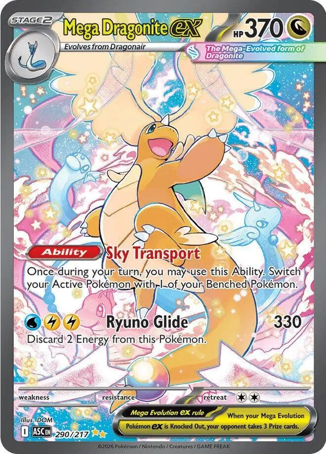 Mega Dragonite ex – 290/217 (Special Illustration Rare)
