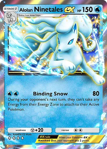 Ninetales de Alola EX