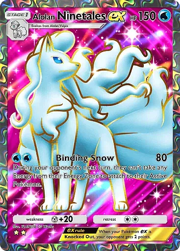Ninetales de Alola EX