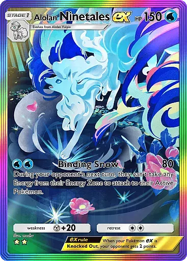 Ninetales de Alola EX
