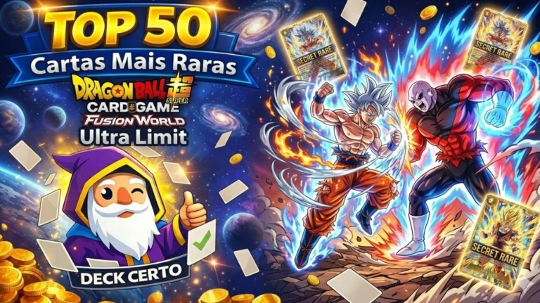 Top 50 Cartas Mais Caras de Ultra Limit Dragon Ball Super Fusion World