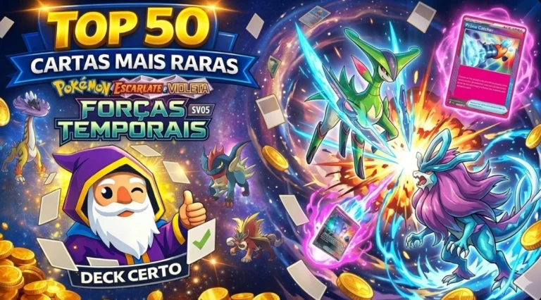 Top 50 Cartas Mais Caras de Forças Temporais