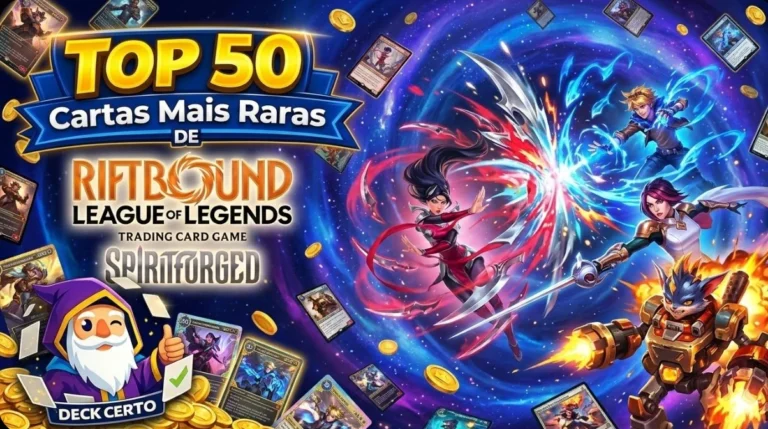 Top 50 Cartas Mais Caras de Spiritforged