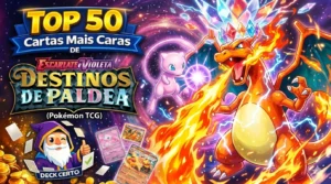 Top 50 Cartas Mais Caras de Destinos de Paldea
