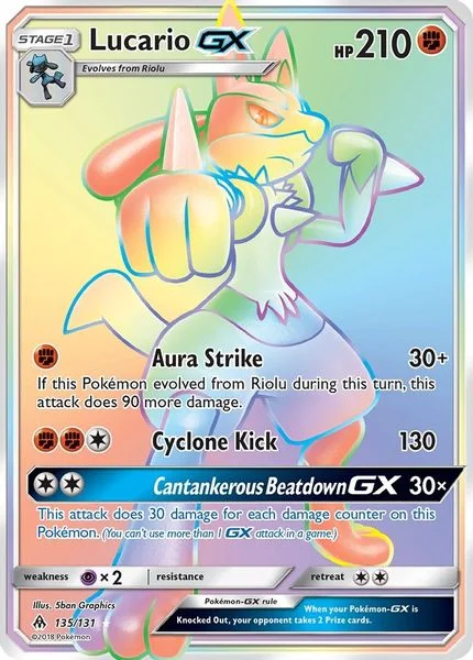 Lucario GX (Secret)