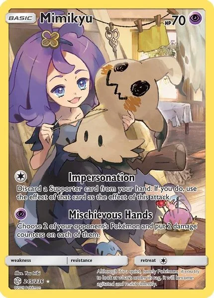 Mimikyu (Secret) - Sol & Lua – Eclipse Cósmico