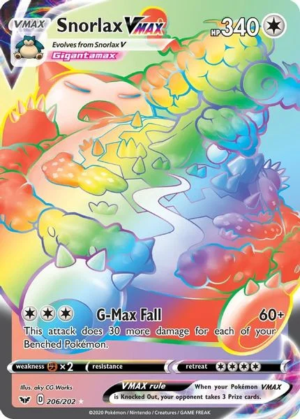 Snorlax VMAX (Secret) - Espada & Escudo