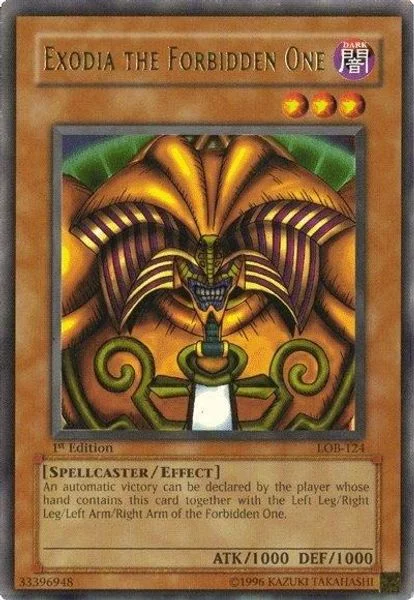 Exodia the Forbidden One - The Legend of Blue Eyes White Dragon