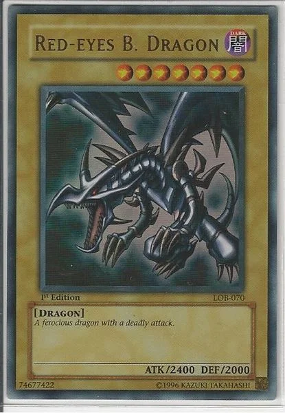 Red-Eyes B. Dragon - The Legend of Blue Eyes White Dragon