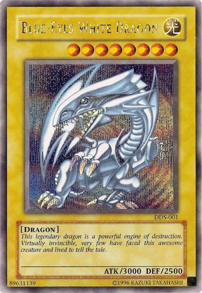 Blue-Eyes White Dragon (Dark Duel Stories) - Yu-Gi-Oh! Video Game Promotional Cards