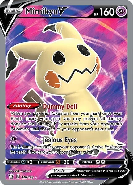 Mimikyu V (Full Art) - Estilos de Batalha