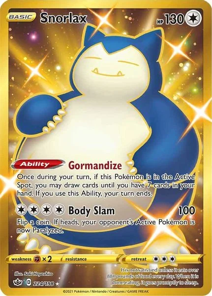 Snorlax (Secret) - Reino Glacial