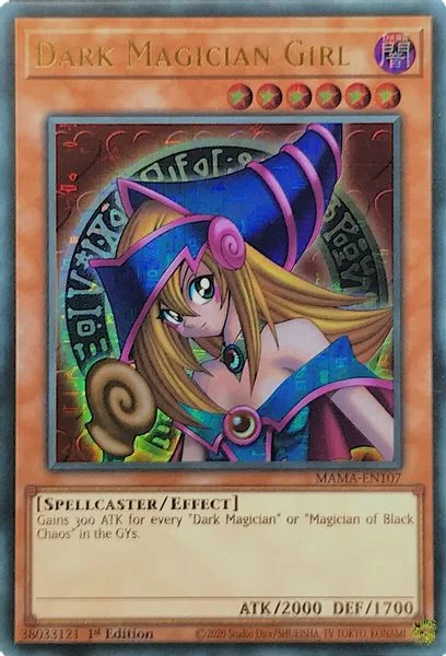 Dark Magician Girl (Ultra Pharaoh's Rare) - Magnificent Mavens