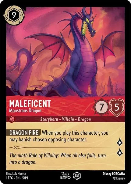 Maleficent - Monstrous Dragon - D23 Promos
