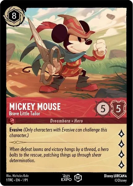 Mickey Mouse - Brave Little Tailor - D23 Promos
