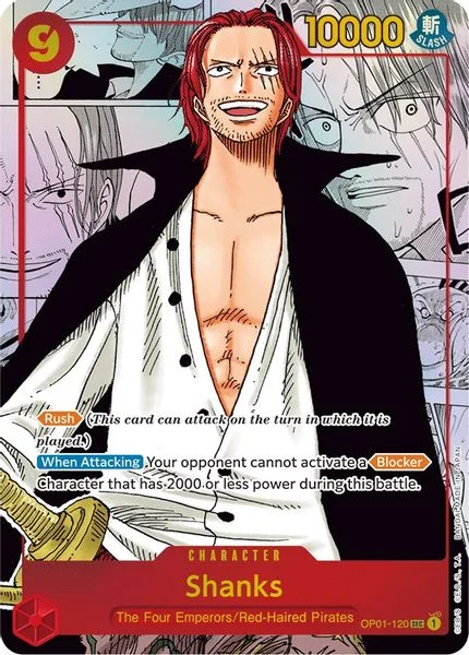 Shanks (Parallel) (Manga) (Alternate Art) - Romance Dawn