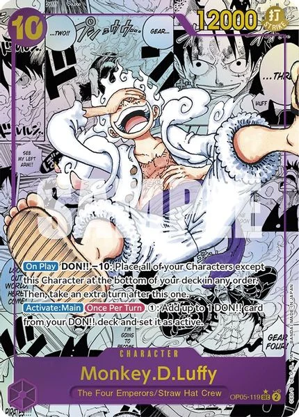 Monkey.D.Luffy (119) (Alternate Art) (Manga) - Awakening of the New Era