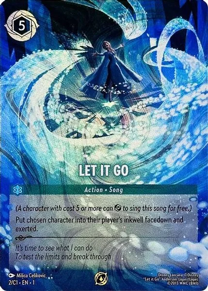 Let It Go (Disney Lorcana Challenge Top 128) - Disney Lorcana Promo Cards