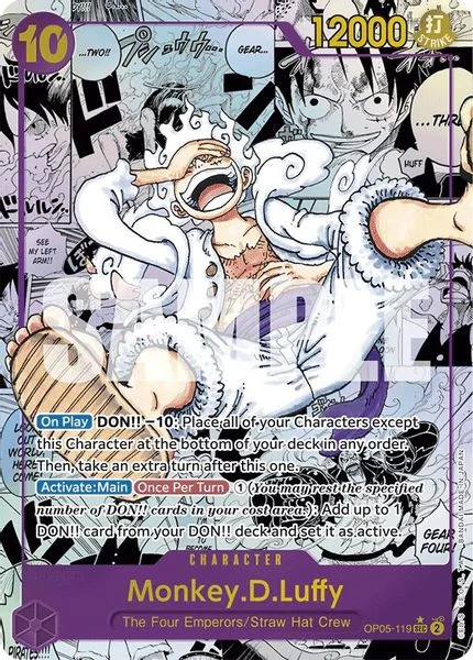 Monkey.D.Luffy (OP05-119) (Manga) - Premium Booster -The Best-