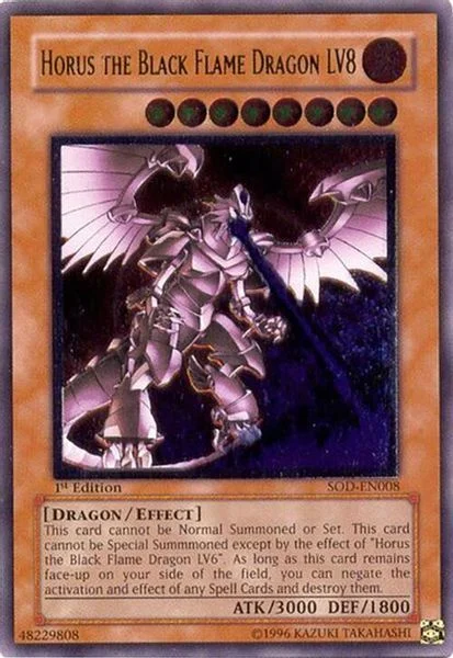 Horus the Black Flame Dragon LV8 (UTR) - Soul of the Duelist