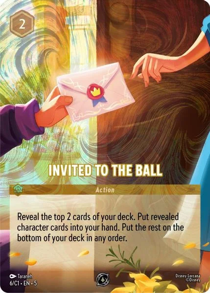 Invited to the Ball - Disney Lorcana Promo Cards