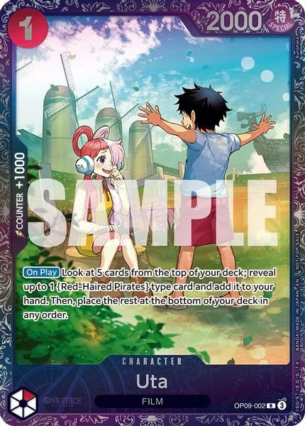 Uta (Treasure Cup 2025) - One Piece Promotion Cards