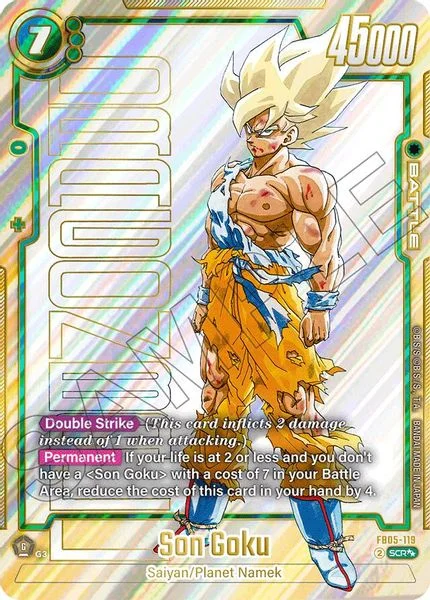 Son Goku - FB05-119 (Super Alternate Art) - Manga Booster 01