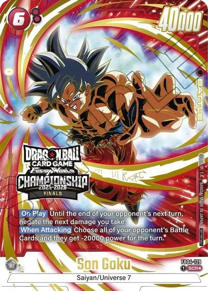 Son Goku - FB04-129 (Championship 2025-2026 Finals) - Tournament and Championship Promos