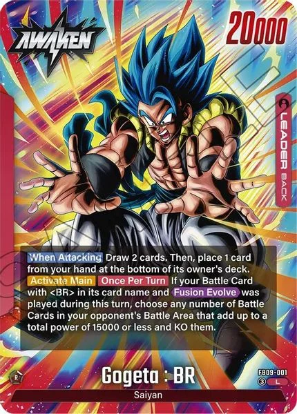 Gogeta : BR - FB09-001 - Dual Evolution