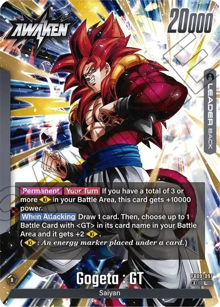 Gogeta : GT - Dual Evolution