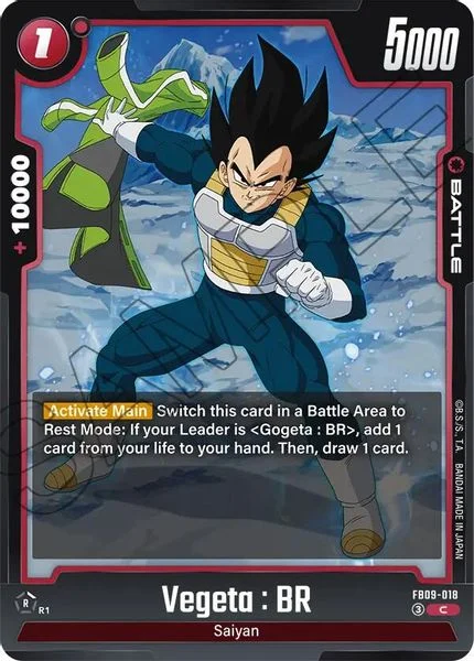 Vegeta : BR - FB09-018 - Dual Evolution