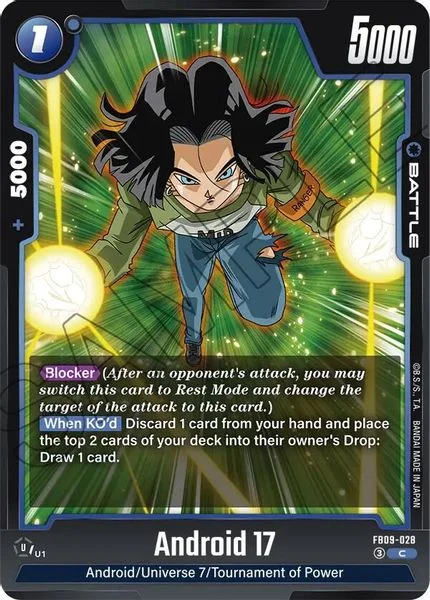 Android 17 - FB09-028 - Dual Evolution