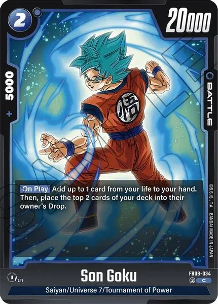 Son Goku - FB09-034 - Dual Evolution