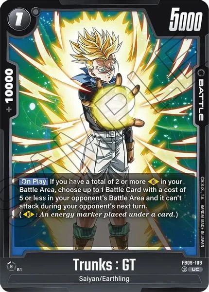 Trunks : GT - FB09-109 - Dual Evolution