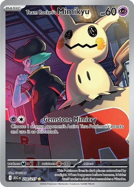 Team Rocket's Mimikyu - Mega Evolução – Heróis Excelsos