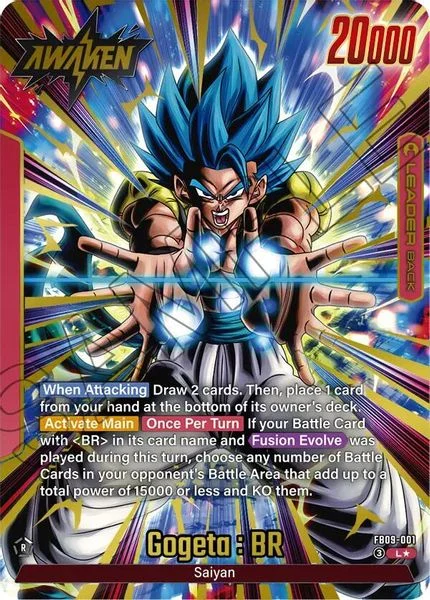 Gogeta : BR - FB09-001 (Alternate Art) - Dual Evolution