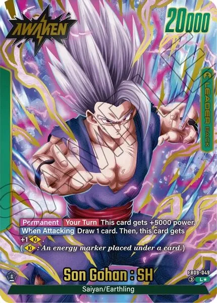 Son Gohan : SH - FB09-049 (Alternate Art) - Dual Evolution