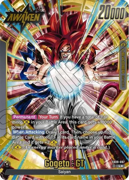 Gogeta : GT (Alternate Art) - Dragon Ball Super: Fusion World