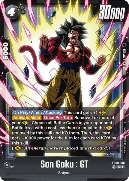 Son Goku : GT - FB09-100 - Dragon Ball Super: Fusion World