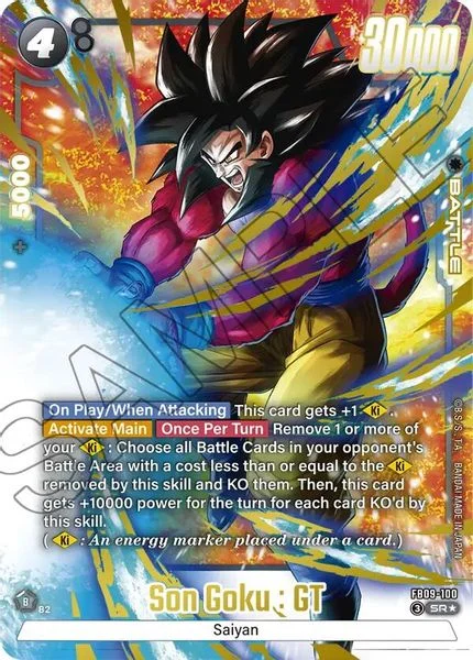 Son Goku : GT - FB09-100 (Alternate Art) - Dragon Ball Super: Fusion World
