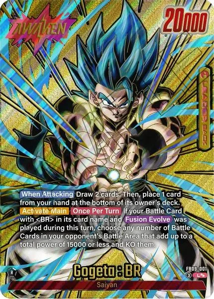 Gogeta : BR - FB09-001 (Super Alternate Art) - Dragon Ball Super: Fusion World