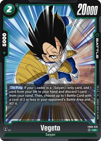 Vegeta - FB09-070 - Dual Evolution