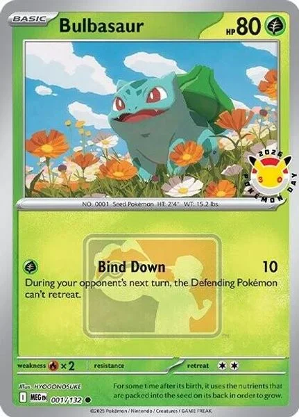Bulbasaur (Pokemon Day 2026) - Miscellaneous Cards & Products