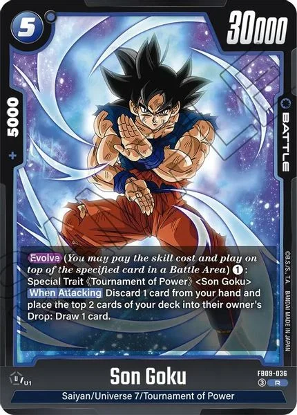 Son Goku - FB09-036 - Dual Evolution
