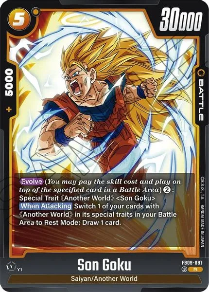 Son Goku - FB09-081 - Dual Evolution
