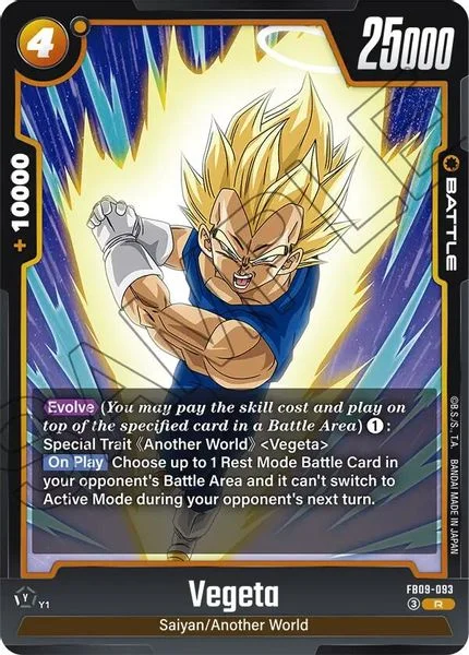 Vegeta - FB09-093 - Dual Evolution